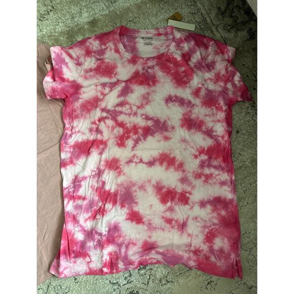 Pink Victoria Secret t‎ shirt bundle pink XS and Small New - Picture 2 of 6
